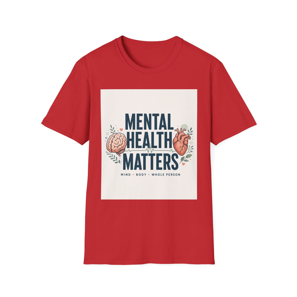 Bold Typography Design Emphasizing Mental Health Awareness