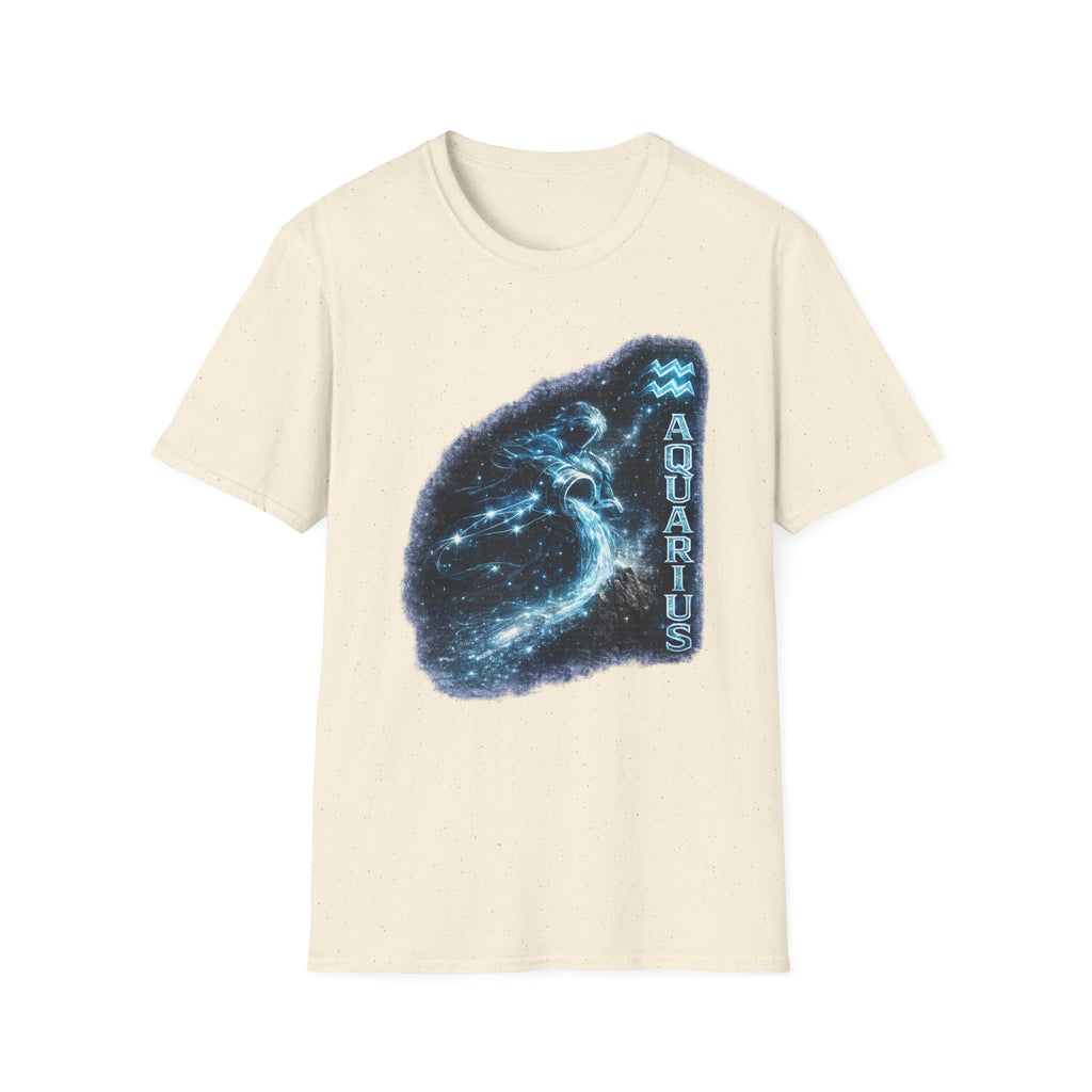 Aquarius Constellation T-Shirt — Zodiac Starry Water-Bearer Tee