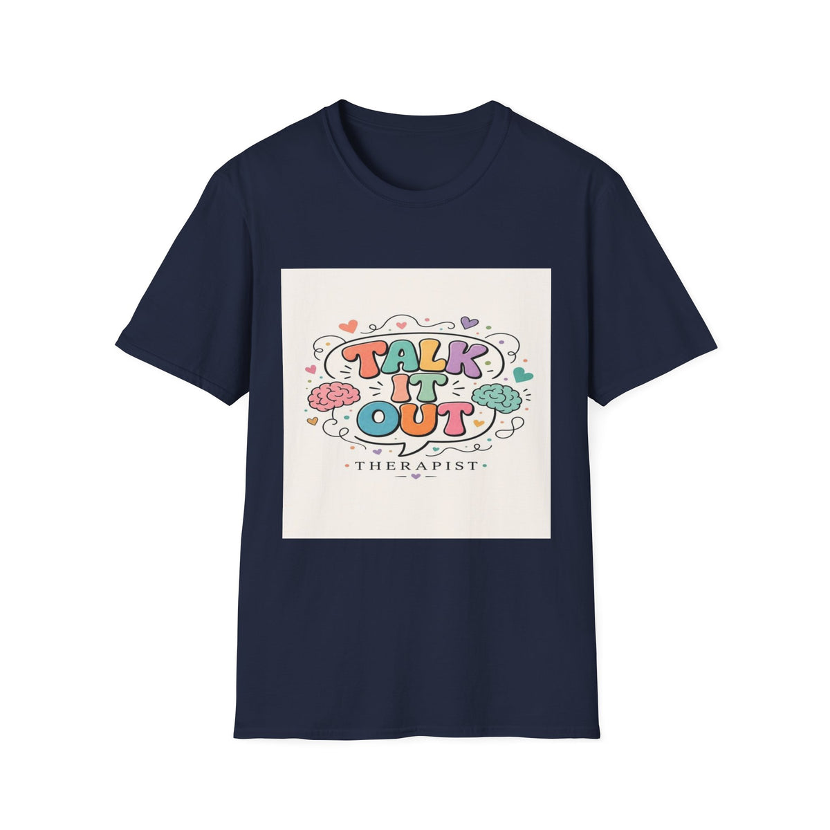 Colorful Speech Bubble Design With Playful Typography And Whimsical Elements- Graphic Tees