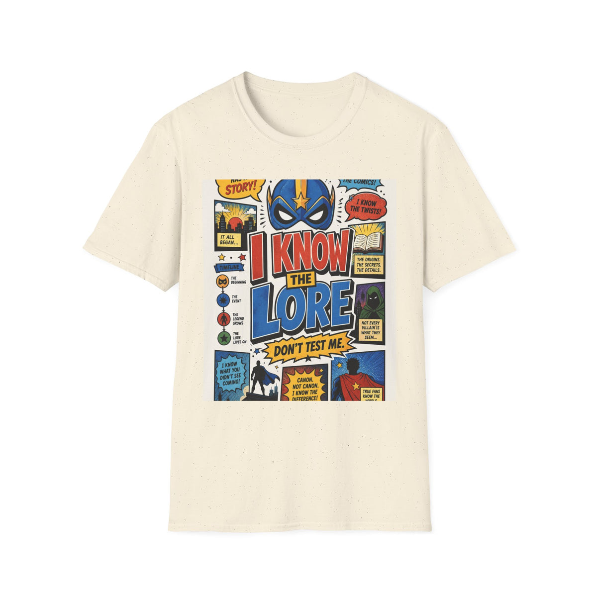 T Shirt Design Featuring Whimsical Superhero Theme And Engaging Text