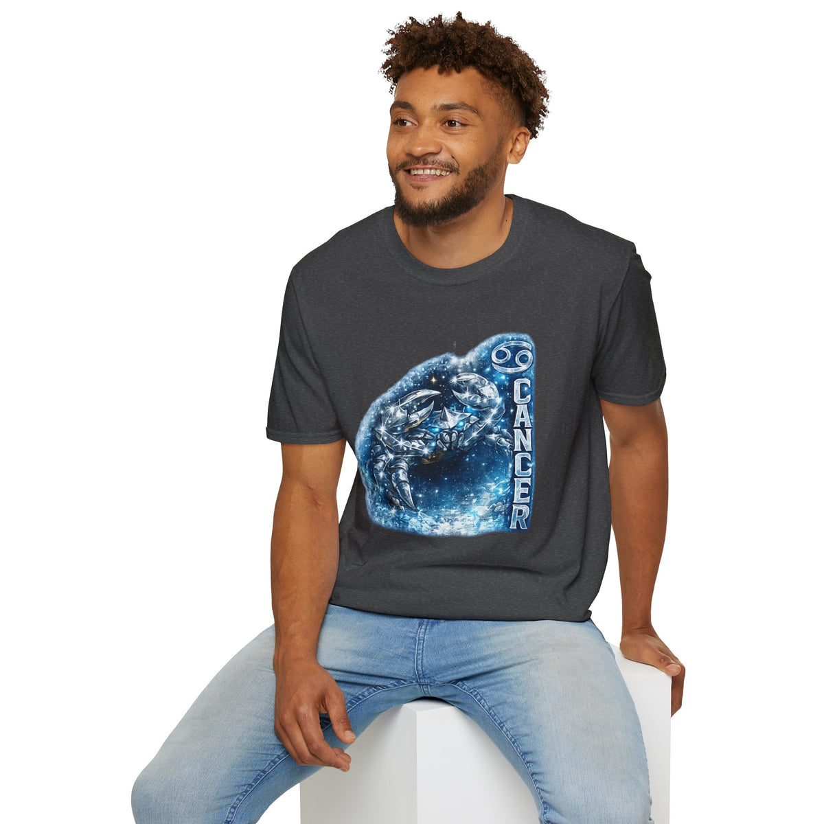Cancer Zodiac T-Shirt — Cosmic Crab Astrology Tee