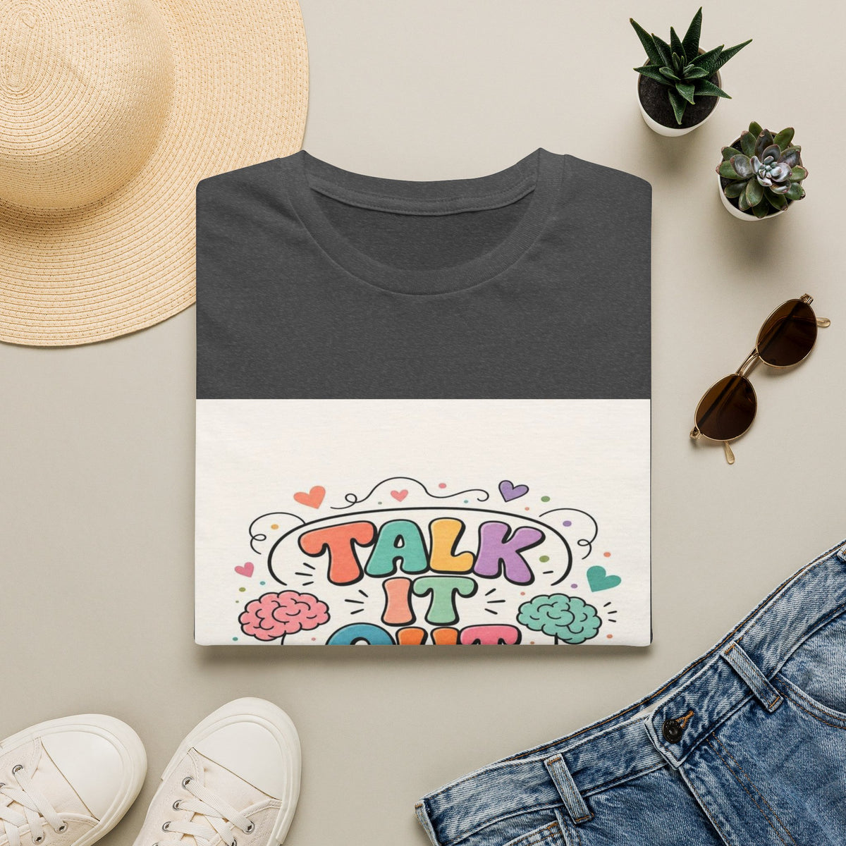 Colorful Speech Bubble Design With Playful Typography And Whimsical Elements- Graphic Tees