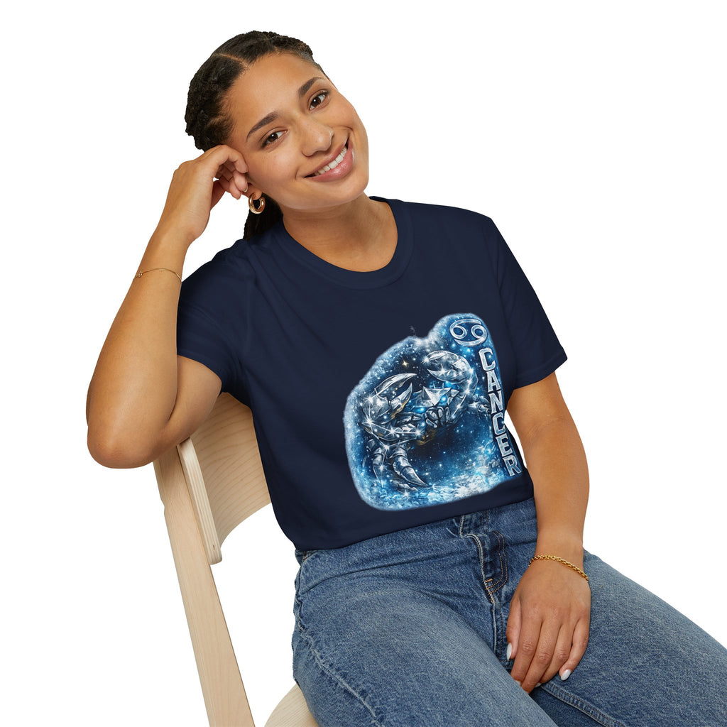 Cancer Zodiac T-Shirt — Cosmic Crab Astrology Tee