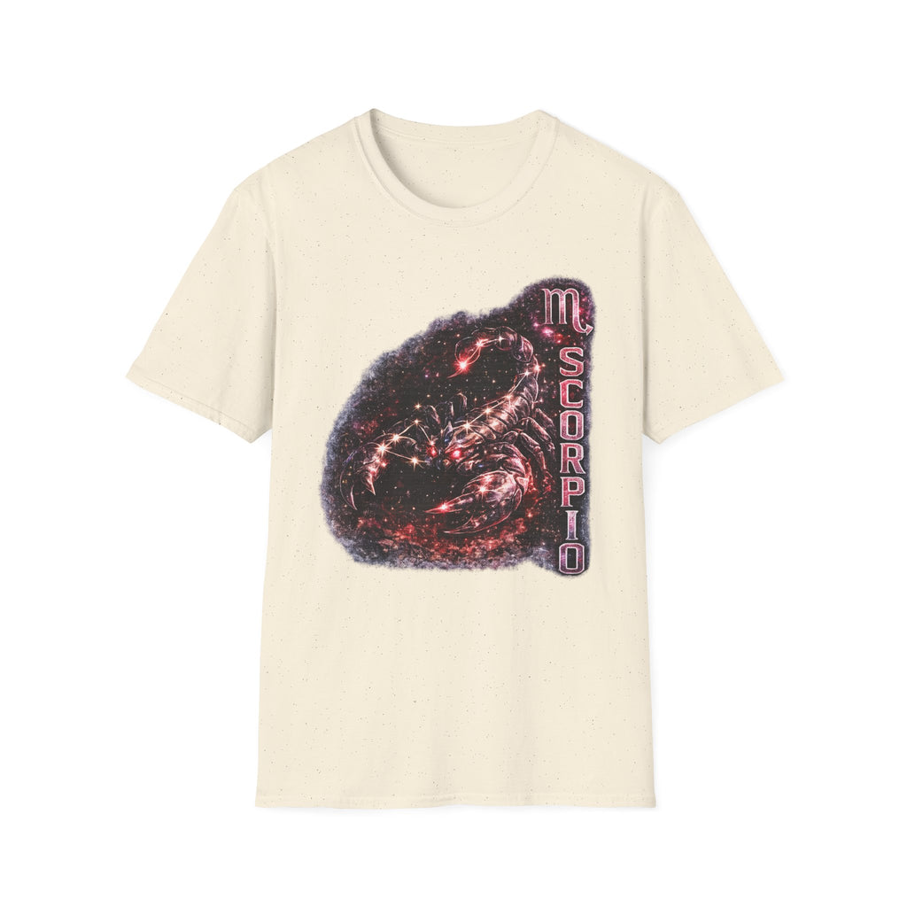 Scorpio Zodiac T-Shirt — Cosmic Scorpion Astrology Tee