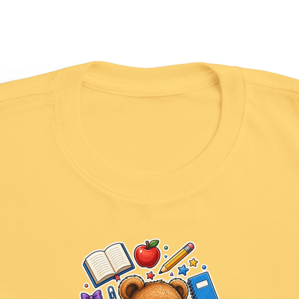 Toddler Bear School Tee — Cute Back-to-School Shirt for Kids