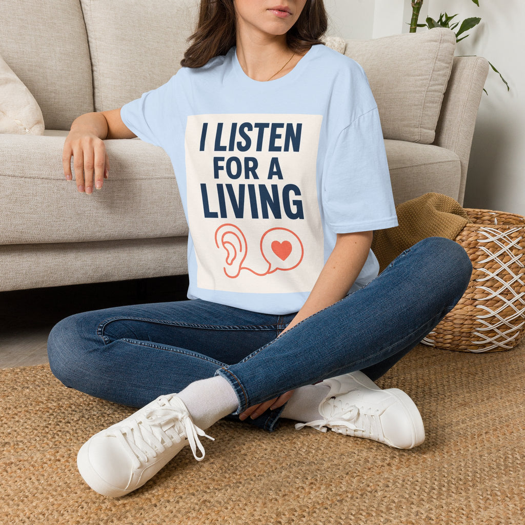 Bold Text And Minimalist Ear Illustration In Modern Design