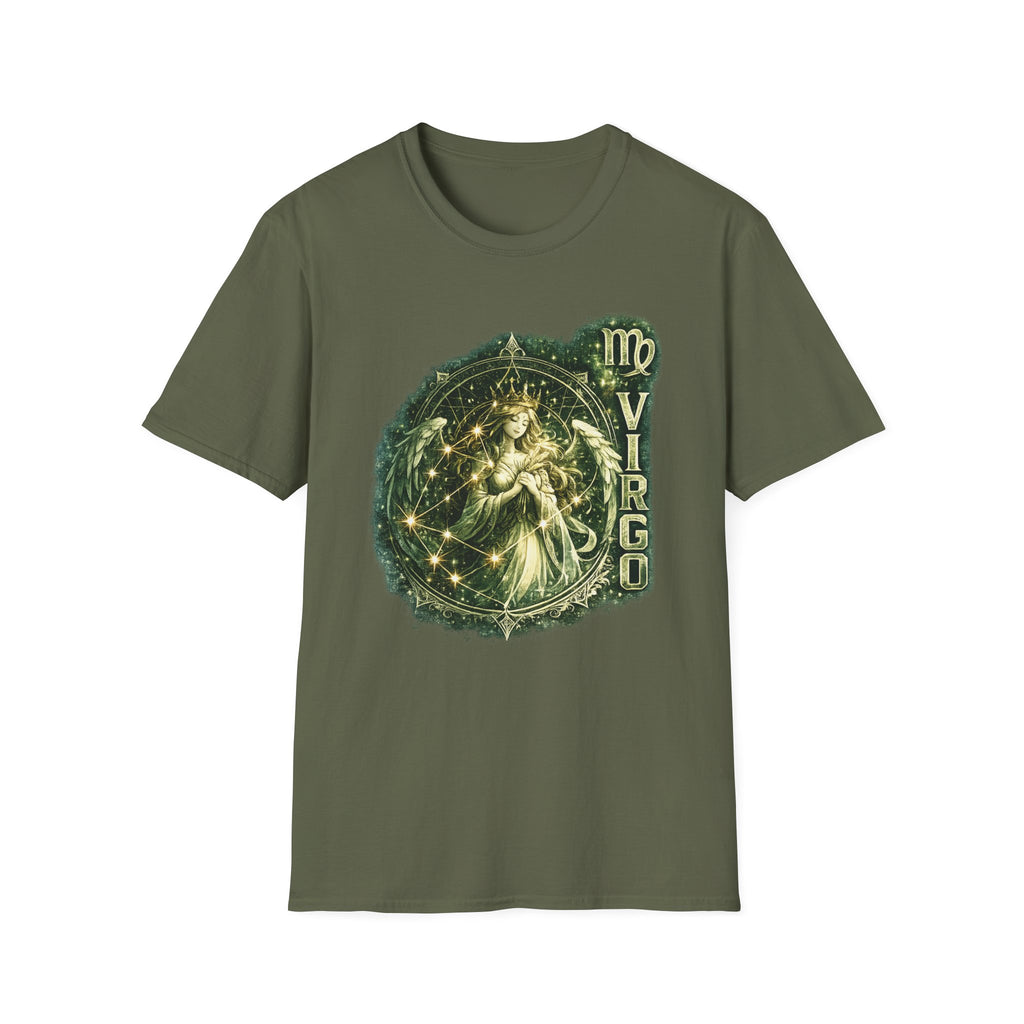 Virgo Zodiac T‑Shirt — Celestial Virgo Constellation Astrology Tee