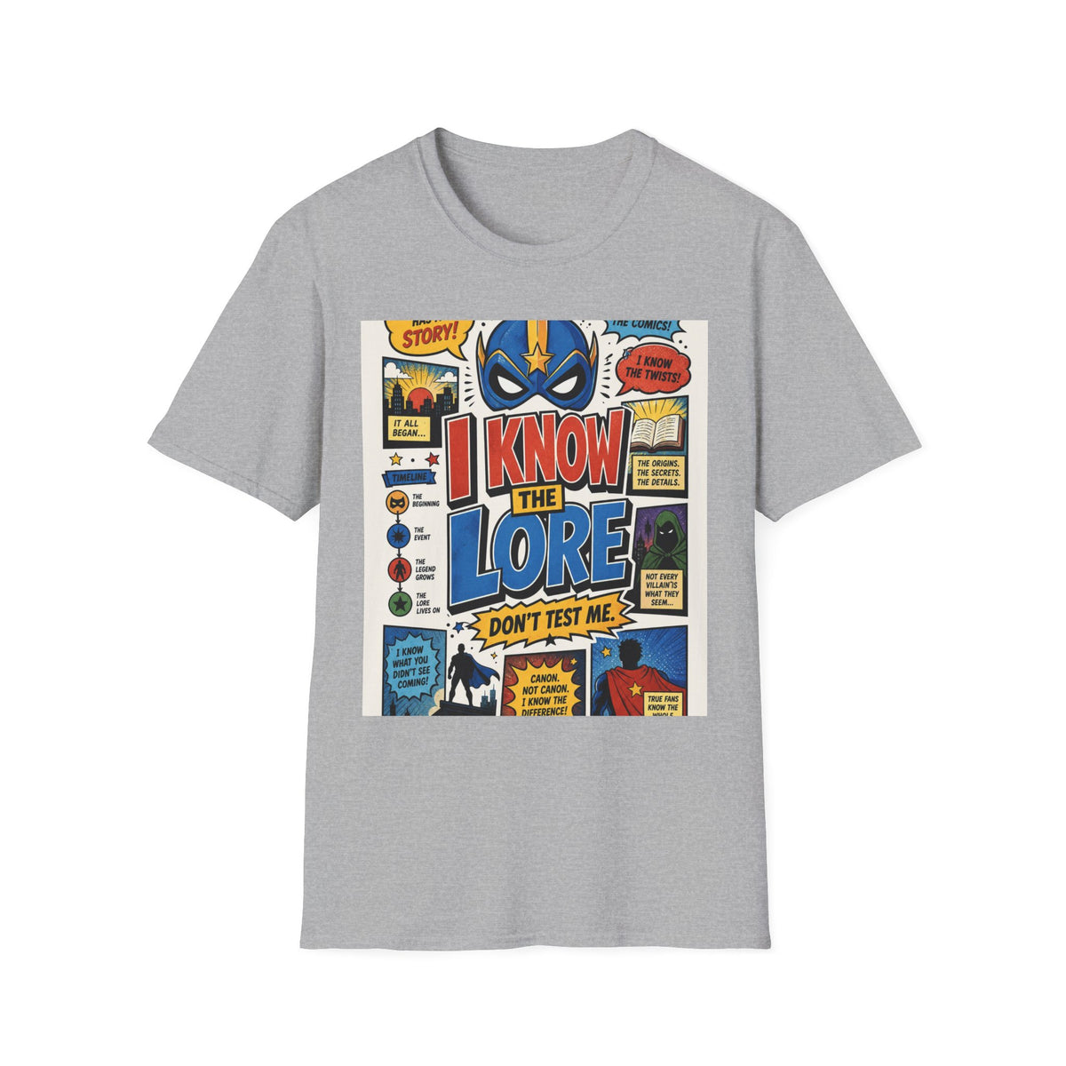 T Shirt Design Featuring Whimsical Superhero Theme And Engaging Text