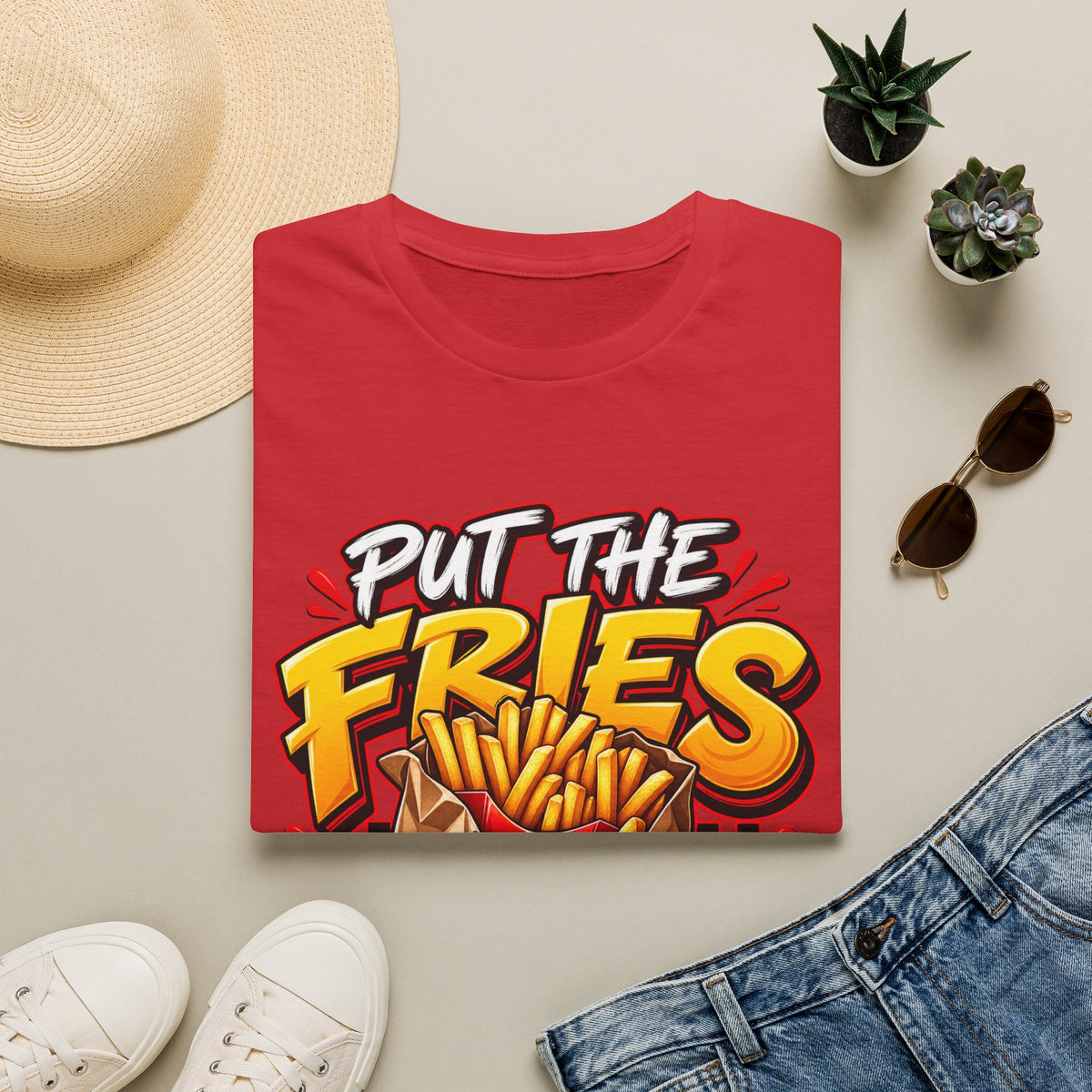 Fries In Bag Design