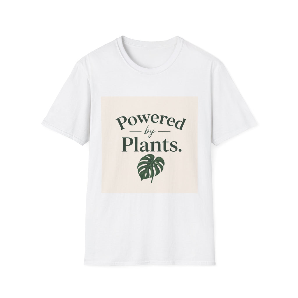Powered by Plants T‑Shirt — Vegan/Plant Lover Tee