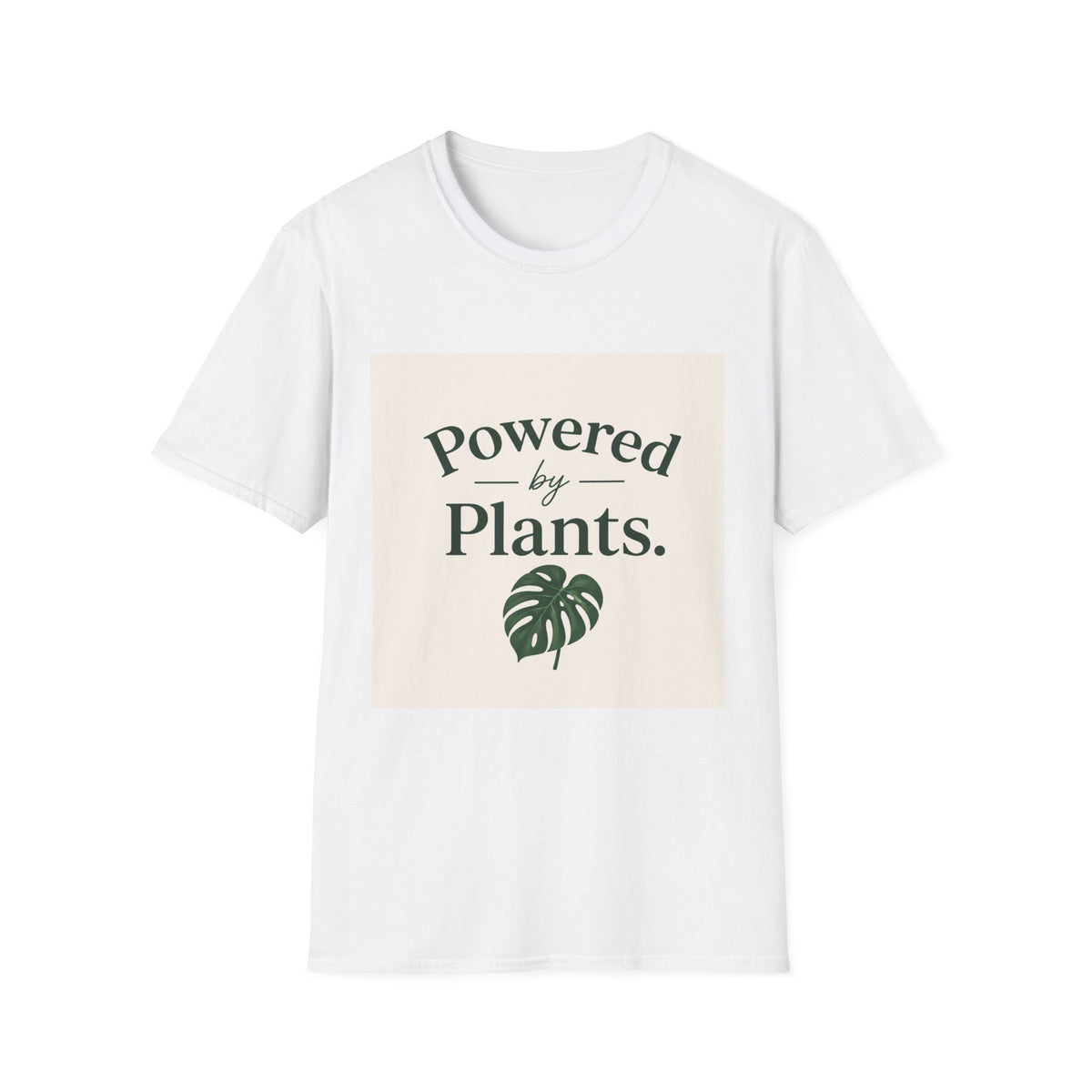 Powered by Plants T‑Shirt — Vegan/Plant Lover Tee