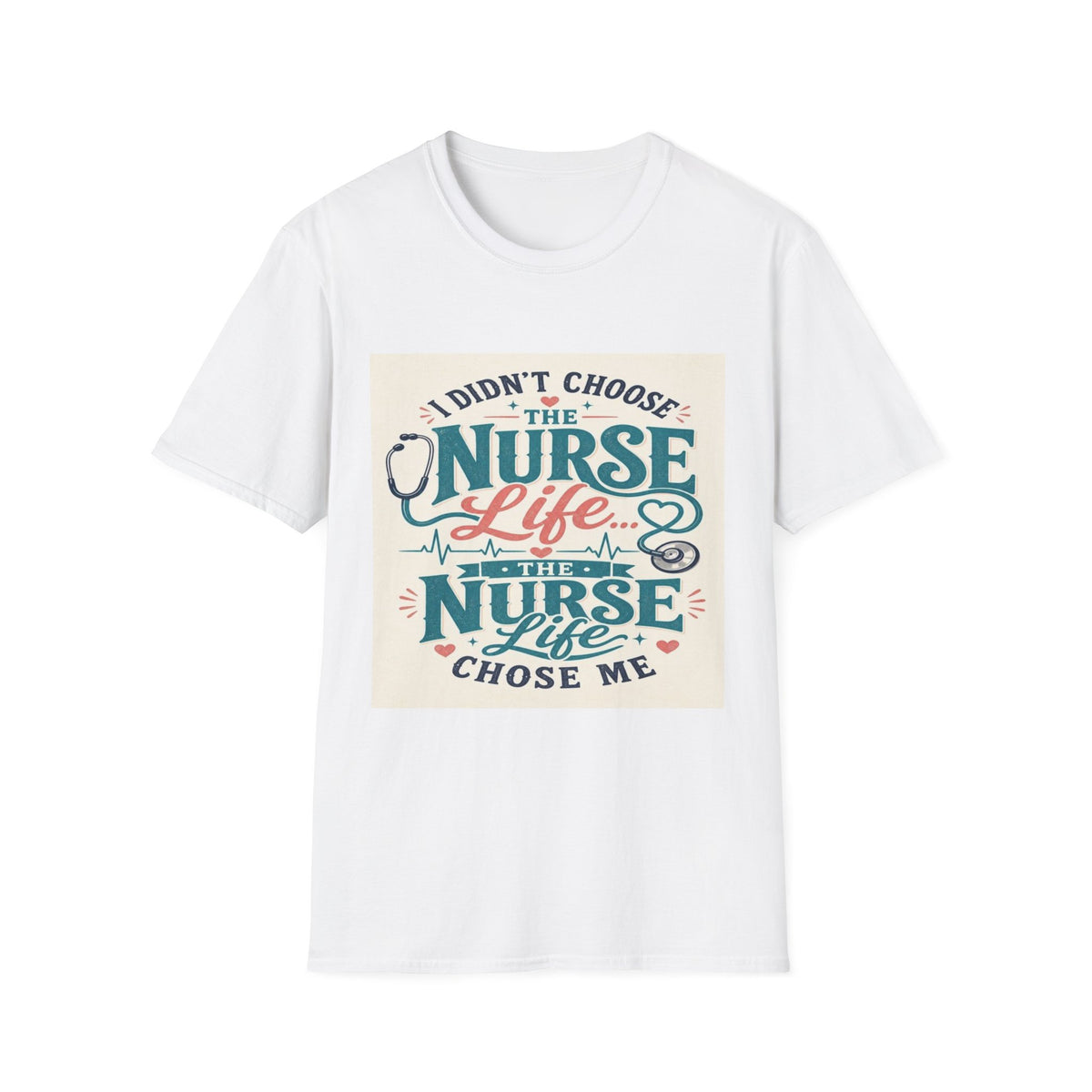 Trendy T-shirt Design Showcasing Playful Nurse Life Typography (1)- Graphic Tees