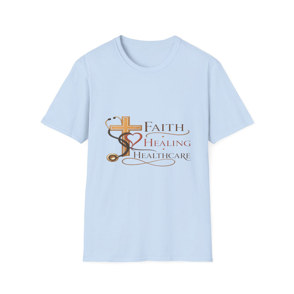Elegant Typography Featuring Inspirational Healthcare Symbols- Graphic Tees