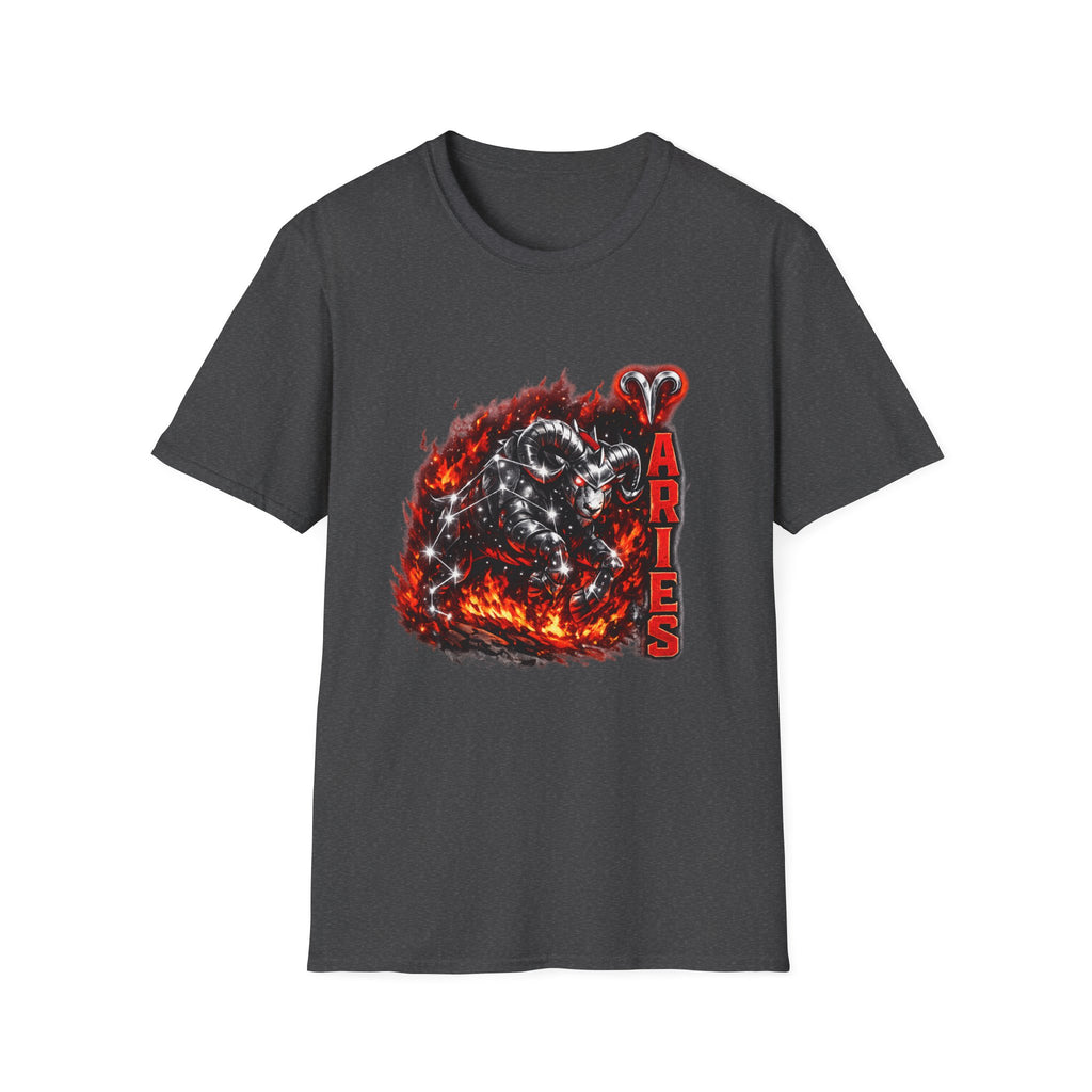 Aries Ram Zodiac T-Shirt — Fiery Ram Astrology Tee