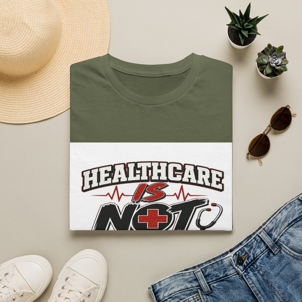 Bold Streetwear Design With Impactful Healthcare Typography- Graphic Tees