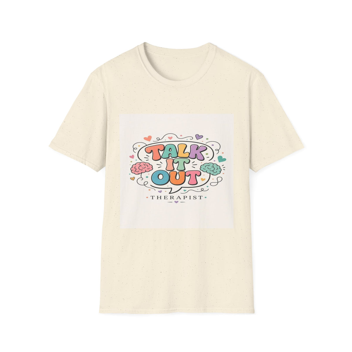 Colorful Speech Bubble Design With Playful Typography And Whimsical Elements- Graphic Tees