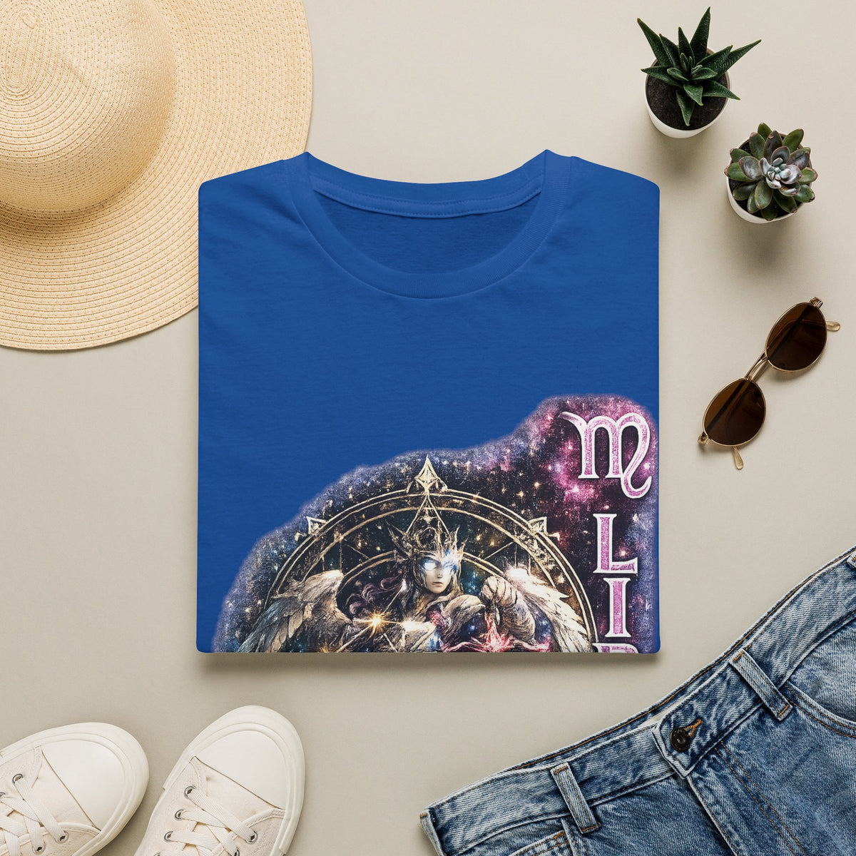 Libra Zodiac T-Shirt — Cosmic Astrology Sign Tee