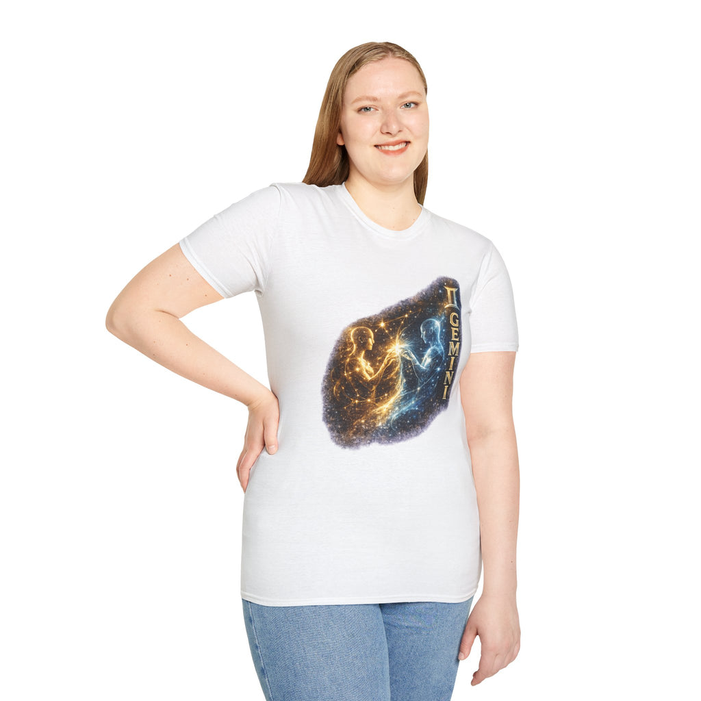 Gemini Constellation T-Shirt — Cosmic Twins Zodiac Tee