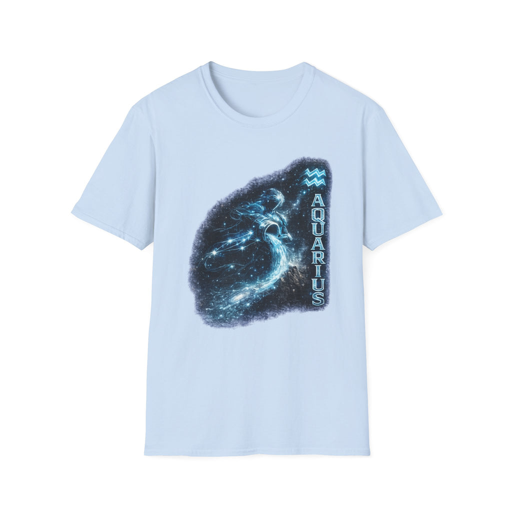 Aquarius Constellation T-Shirt — Zodiac Starry Water-Bearer Tee