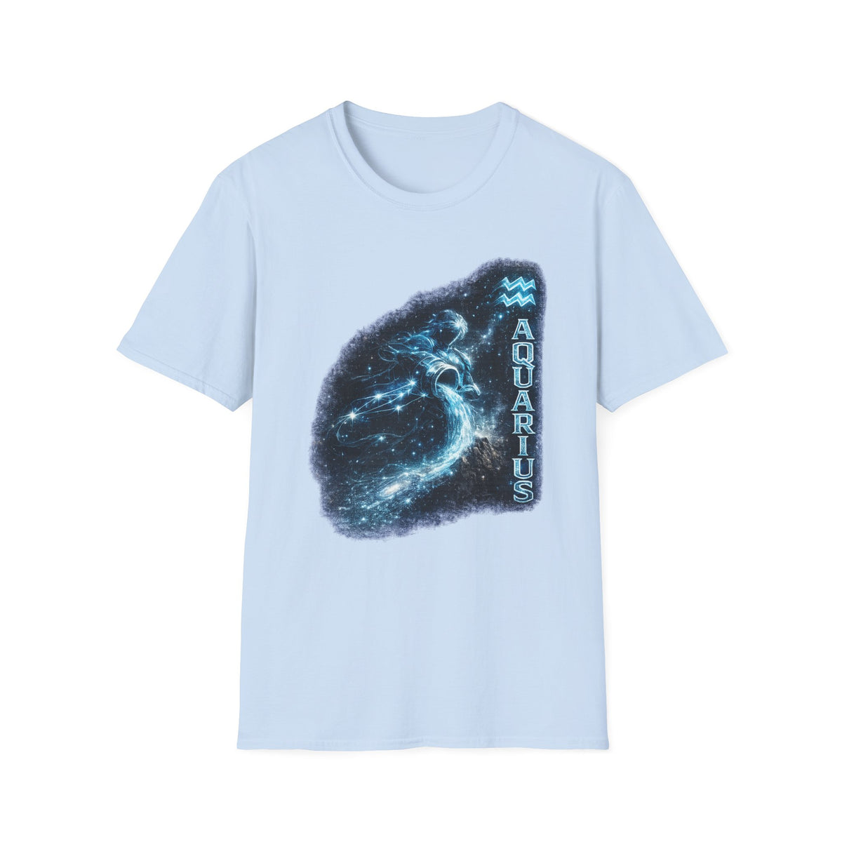 Aquarius Constellation T-Shirt — Zodiac Starry Water-Bearer Tee