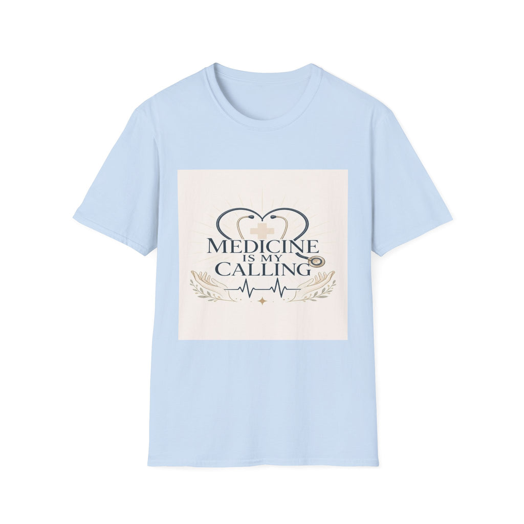 Elegant Design Celebrating Medicine With Heart-Shaped Stethoscope- Graphic Tees