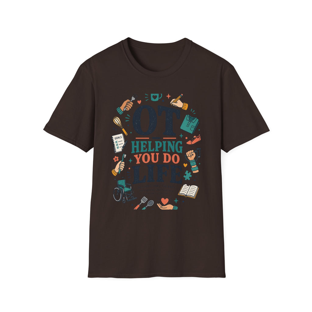 Playful Typography Framed By Colorful Illustrations And Hands