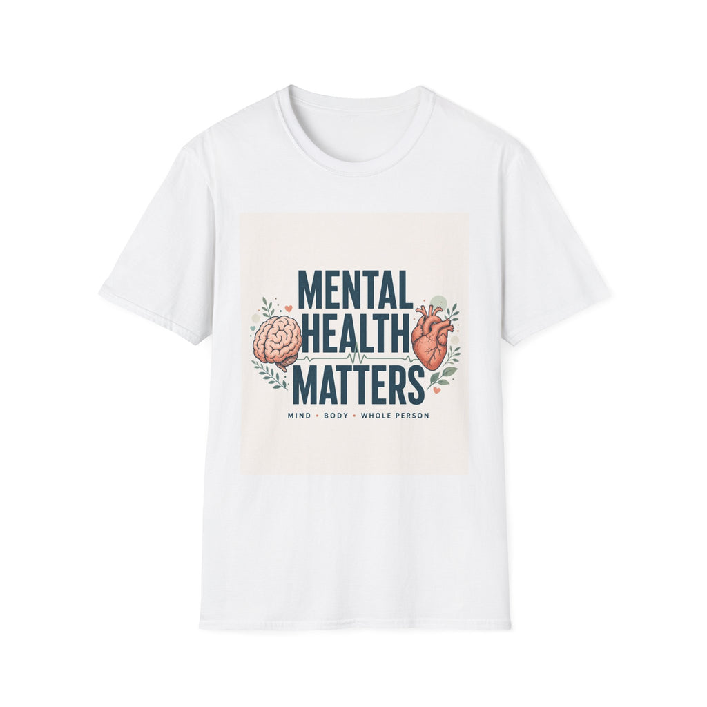 Bold Typography Design Emphasizing Mental Health Awareness