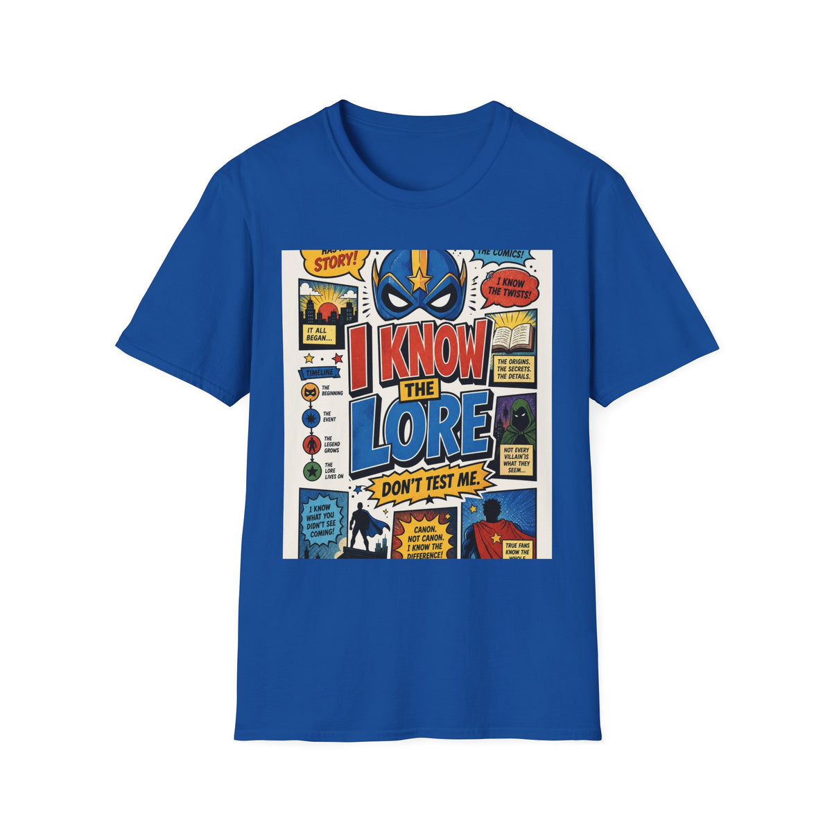 T Shirt Design Featuring Whimsical Superhero Theme And Engaging Text