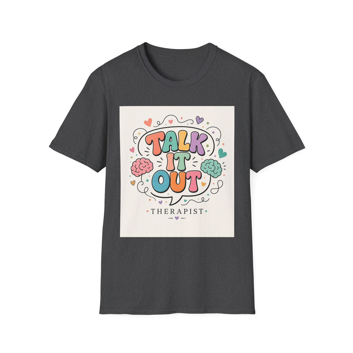 Colorful Speech Bubble Design With Playful Typography And Whimsical Elements