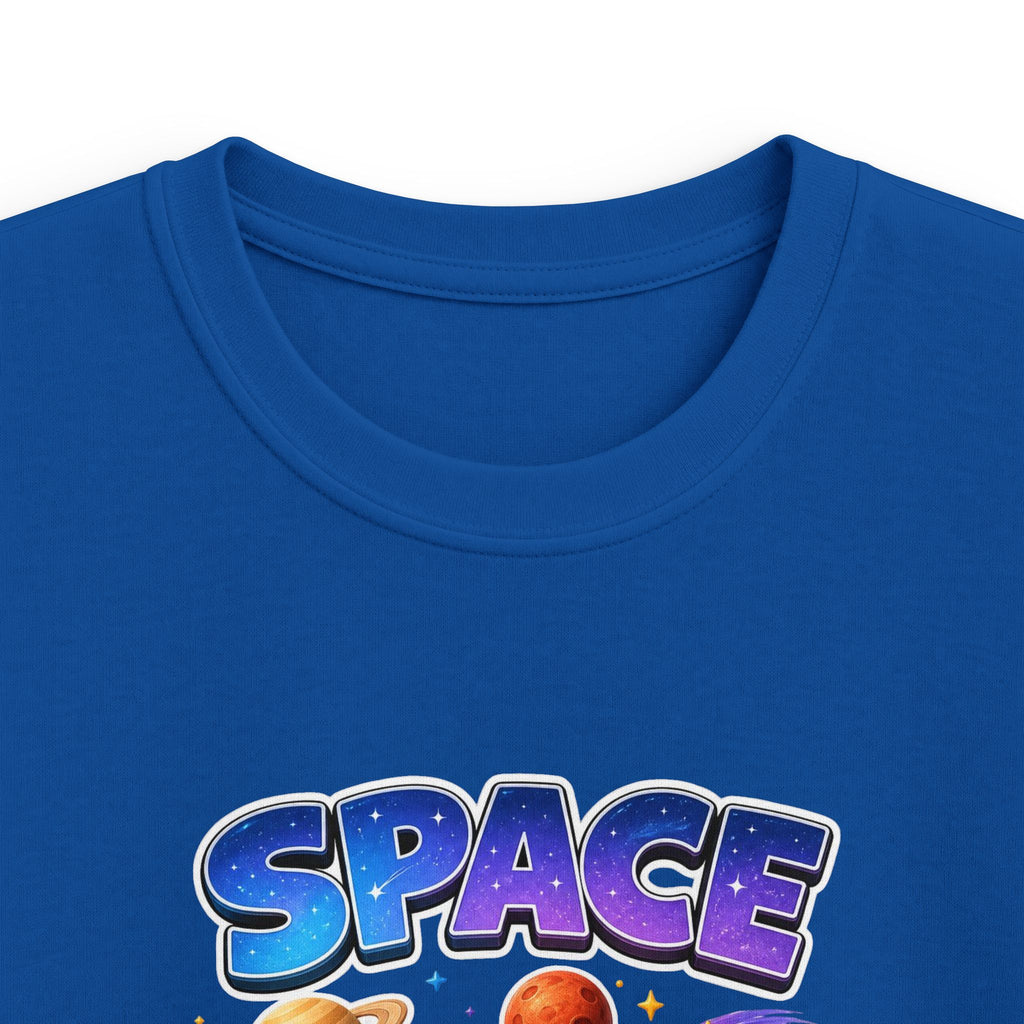 Kids Space Explorer T‑Shirt — Cute Astronaut Rocket Tee for Boys & Girls