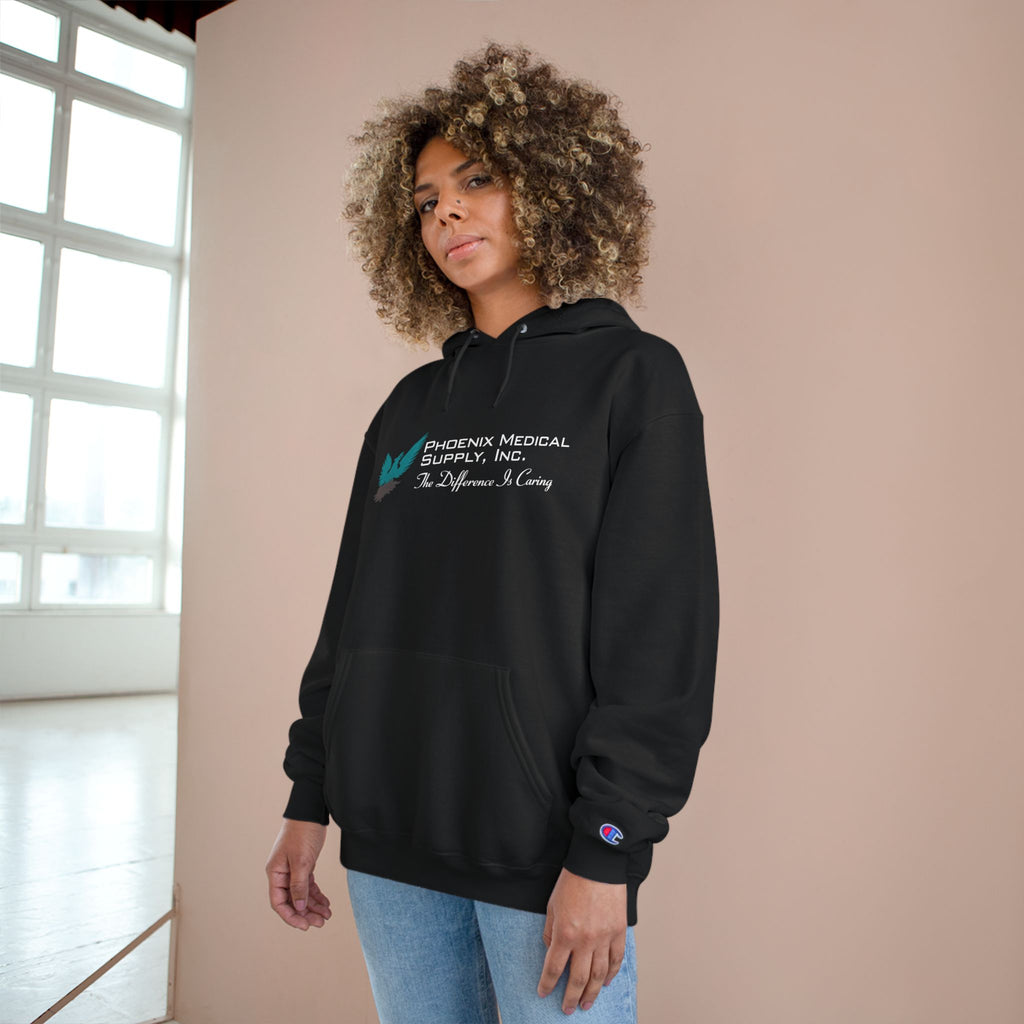 Champion Hoodie — Phoenix Medical Supply Logo Hoodie