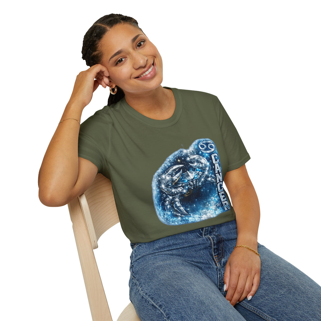 Cancer Zodiac T-Shirt — Cosmic Crab Astrology Tee