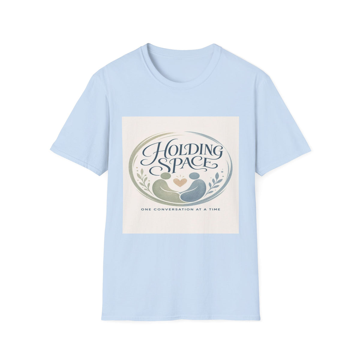 Elegant Typography With Abstract Figures Symbolizing Harmony- Graphic Tees