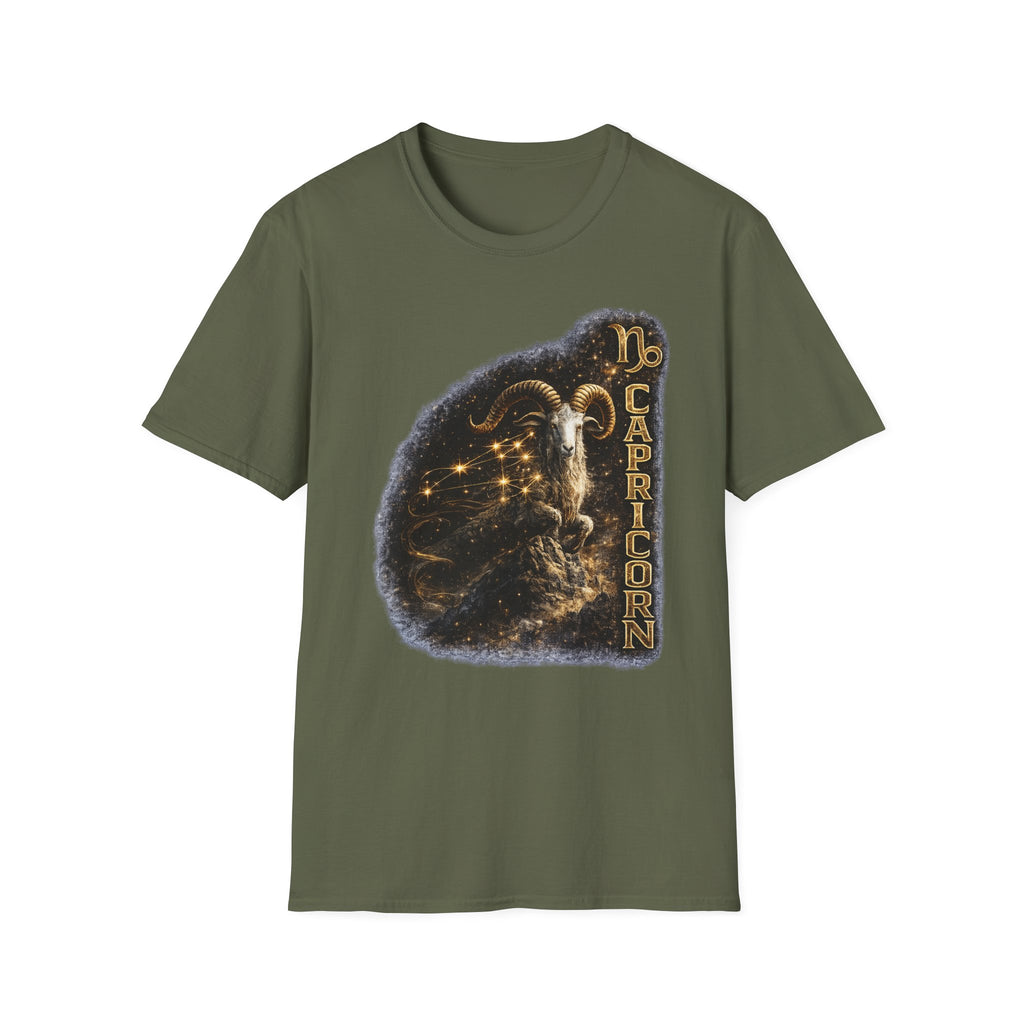 Capricorn Zodiac T-Shirt — Goat Constellation Astrology Tee