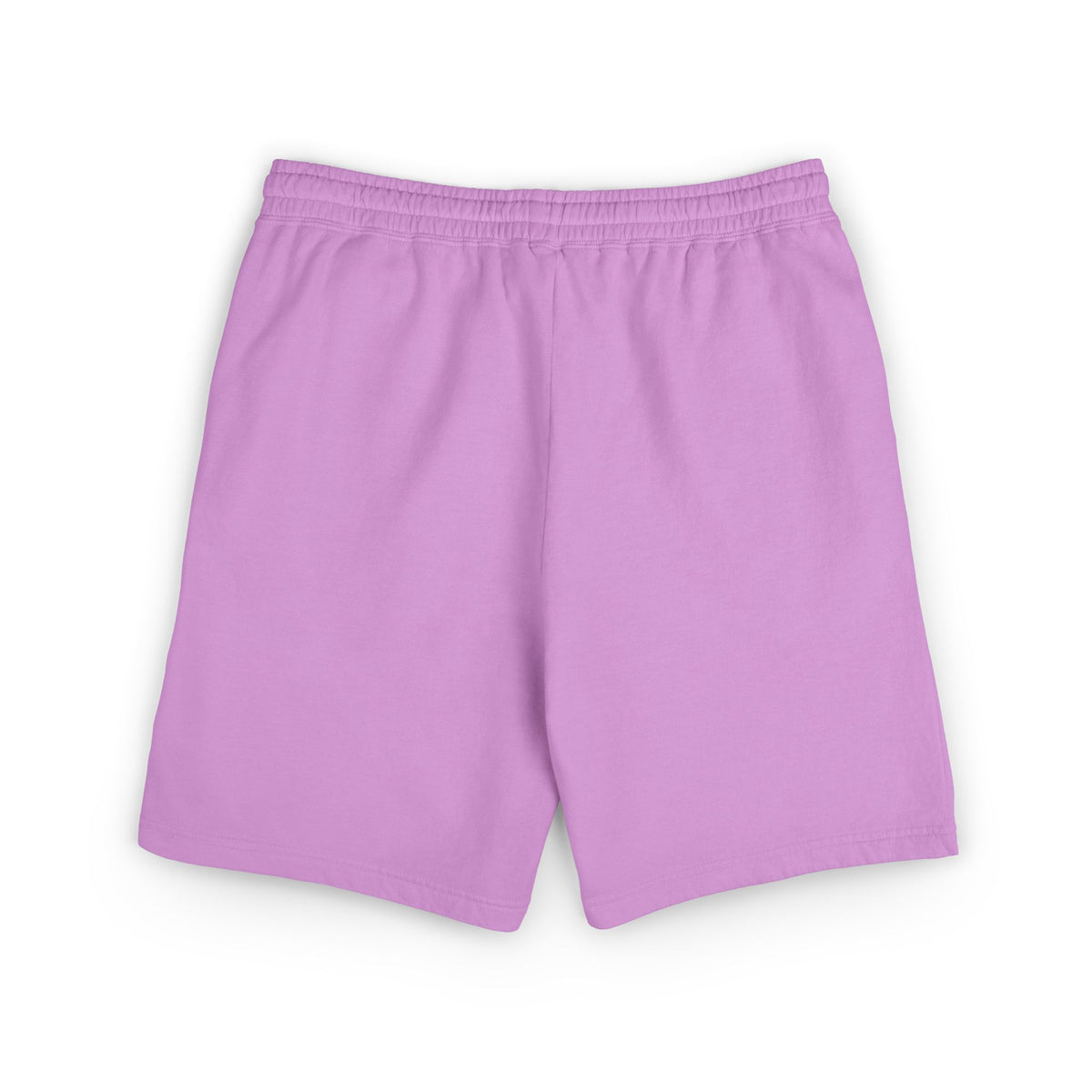 Fleece Sweat Shorts — Minimal Logo Garment-Dyed Lounge Shorts