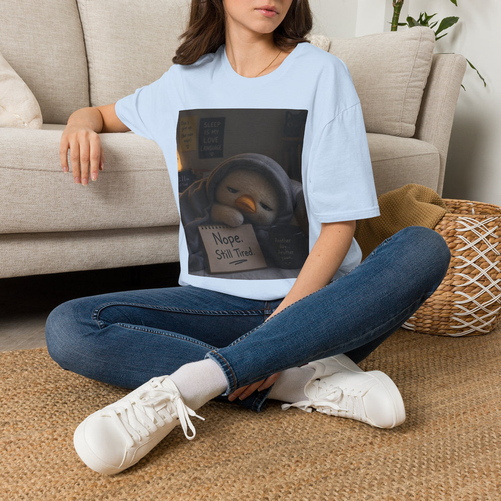 Slumpy Penguin "Nope, Still Tired" T-Shirt!