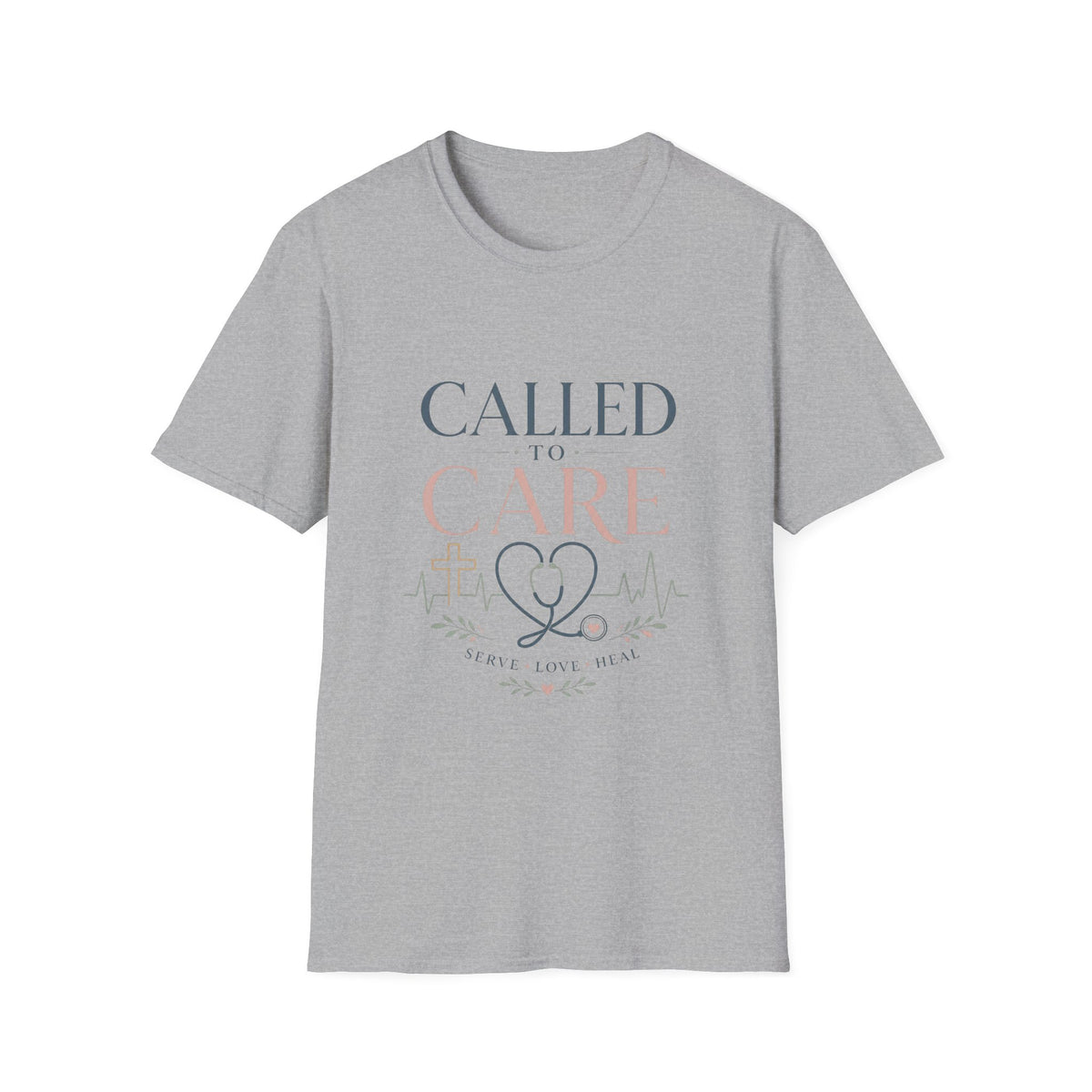 Elegant Christian Healthcare Design Featuring Called To Care Phrase
