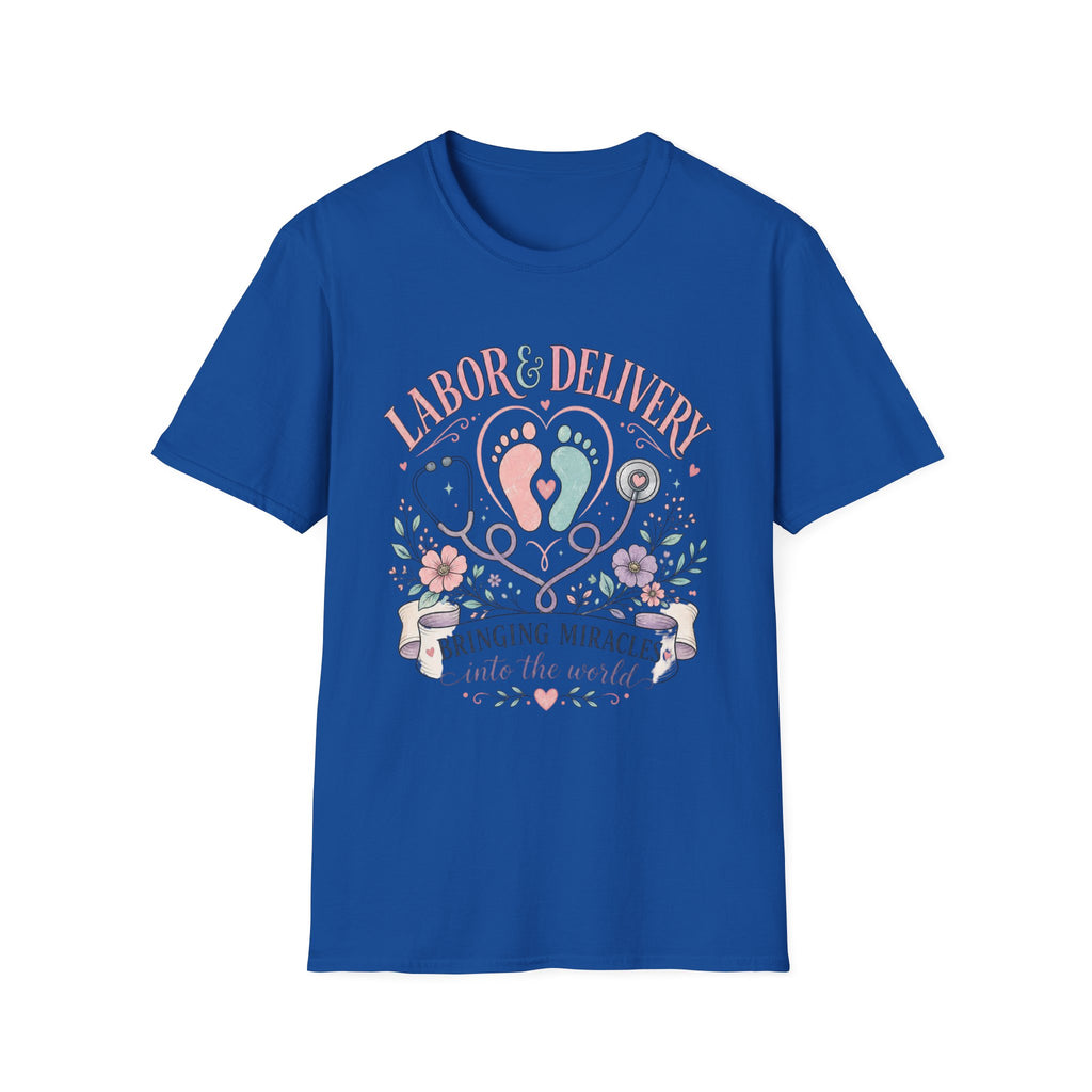 Labor And Delivery T Shirt Design Celebrating New Life