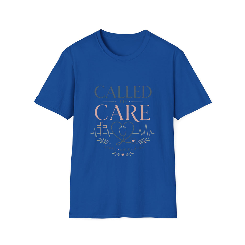 Elegant Christian Healthcare Design Featuring Called To Care Phrase