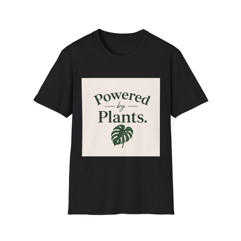 Powered by Plants T‑Shirt — Vegan/Plant Lover Tee
