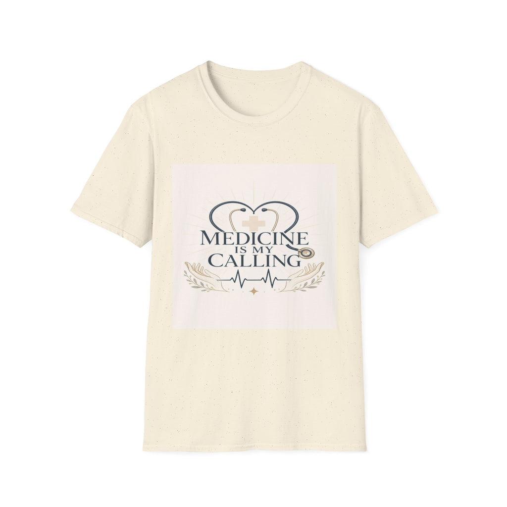 Elegant Design Celebrating Medicine With Heart-Shaped Stethoscope- Graphic Tees