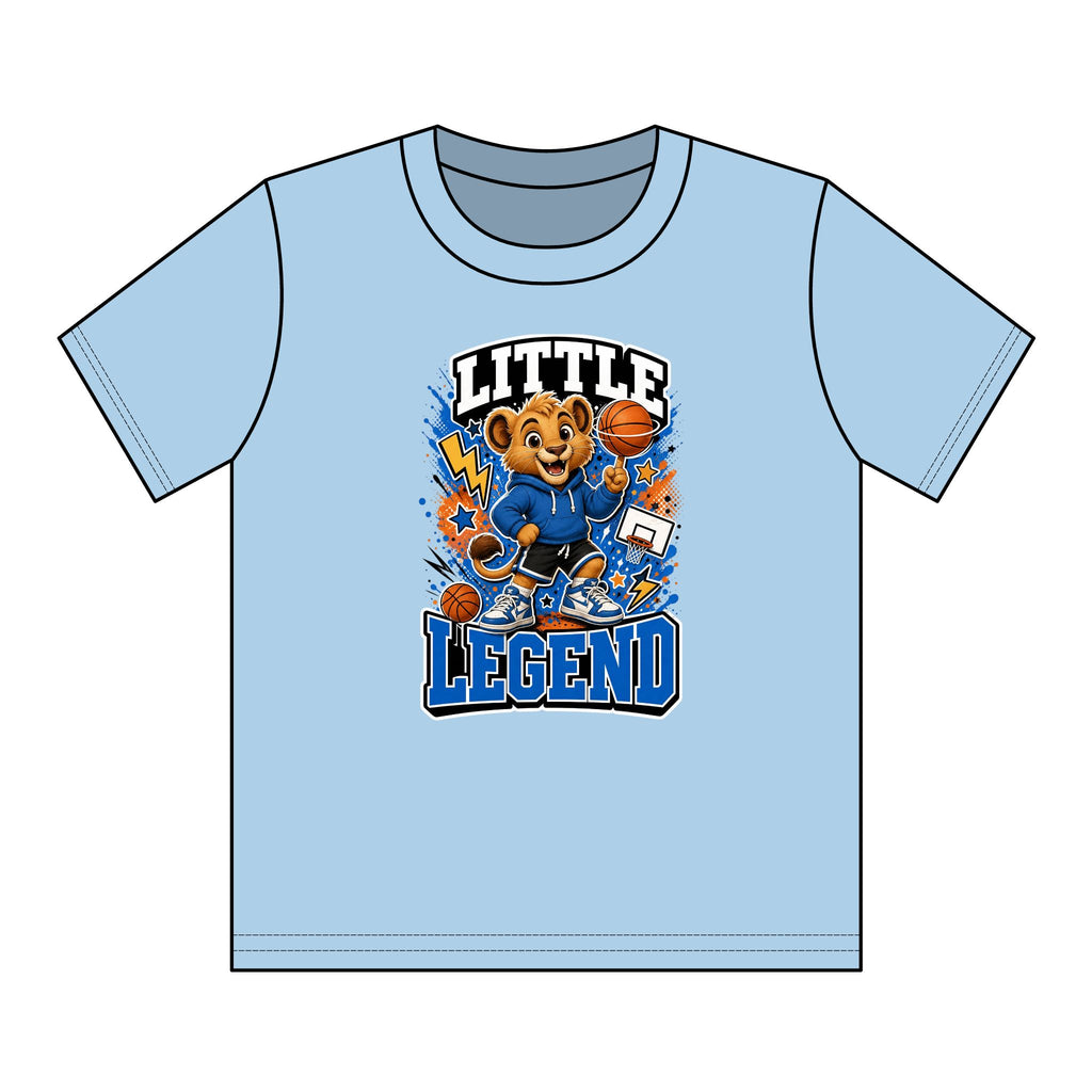 Little Legend Kids Basketball T‑Shirt — Youth Sports Tee