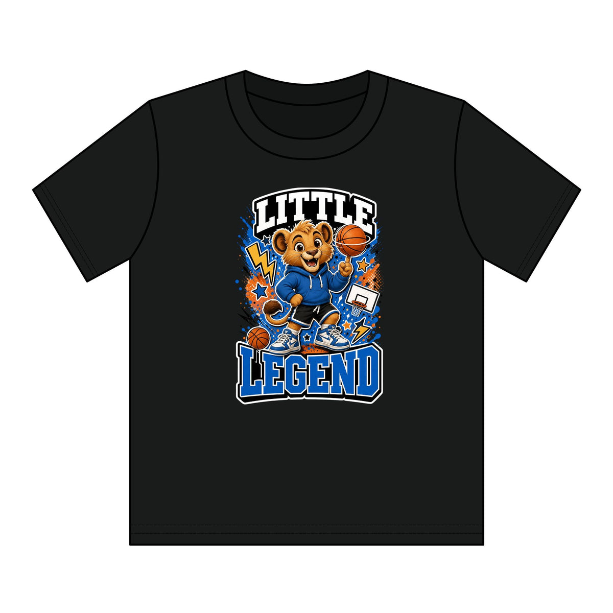 Little Legend Kids Basketball T‑Shirt — Youth Sports Tee