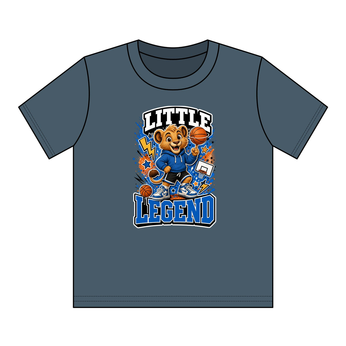 Little Legend Kids Basketball T‑Shirt — Youth Sports Tee