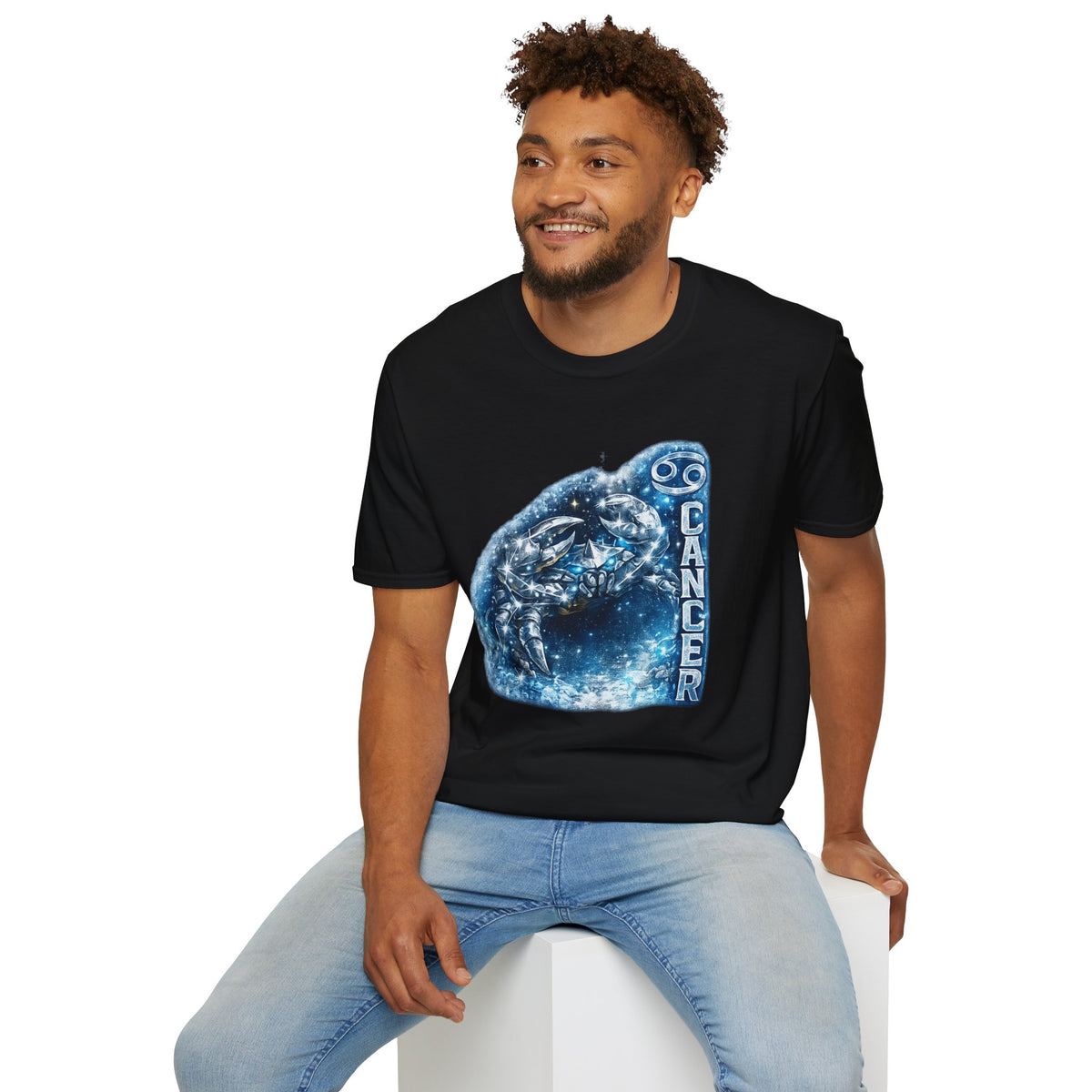 Cancer Zodiac T-Shirt — Cosmic Crab Astrology Tee