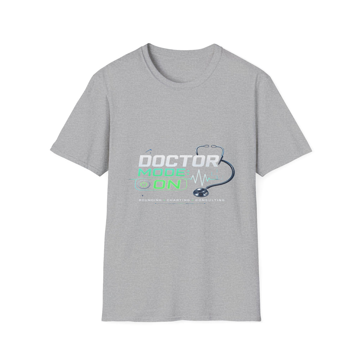 Modern Graphic T-Shirt Design Featuring Doctor Mode Text- Graphic Tees