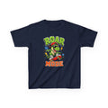 Kids Tee — "Roar Mode" Skateboarding Dino Graphic Shirt