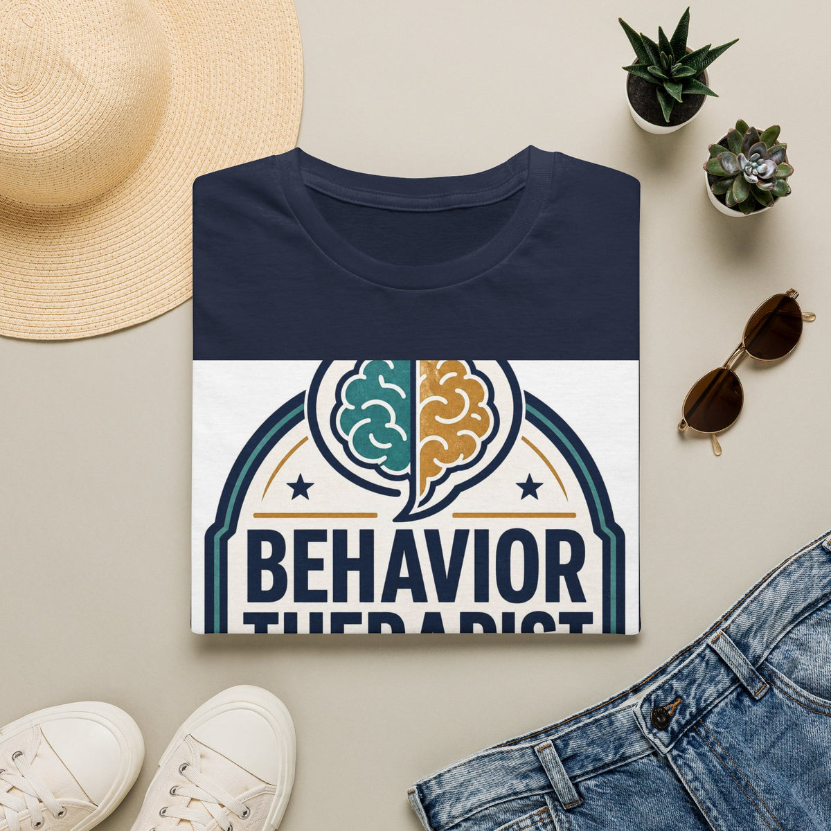 Bold Professional Badge Design For Behavior Therapist