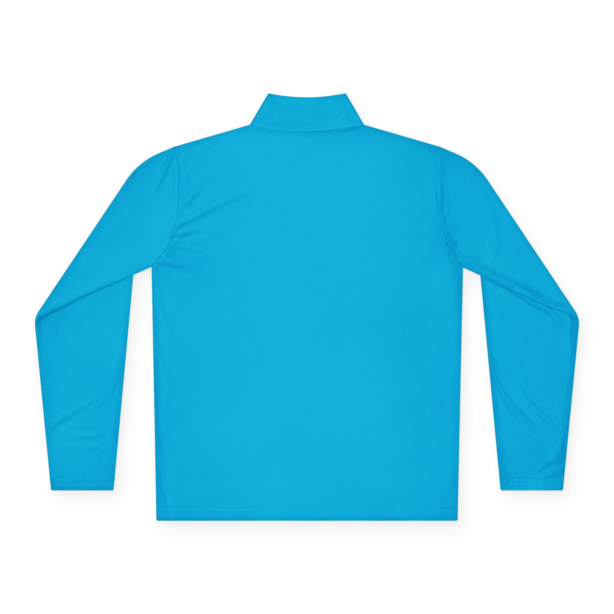 Quarter-Zip Pullover — Minimal Monogram 'T' Embroidered Pullover