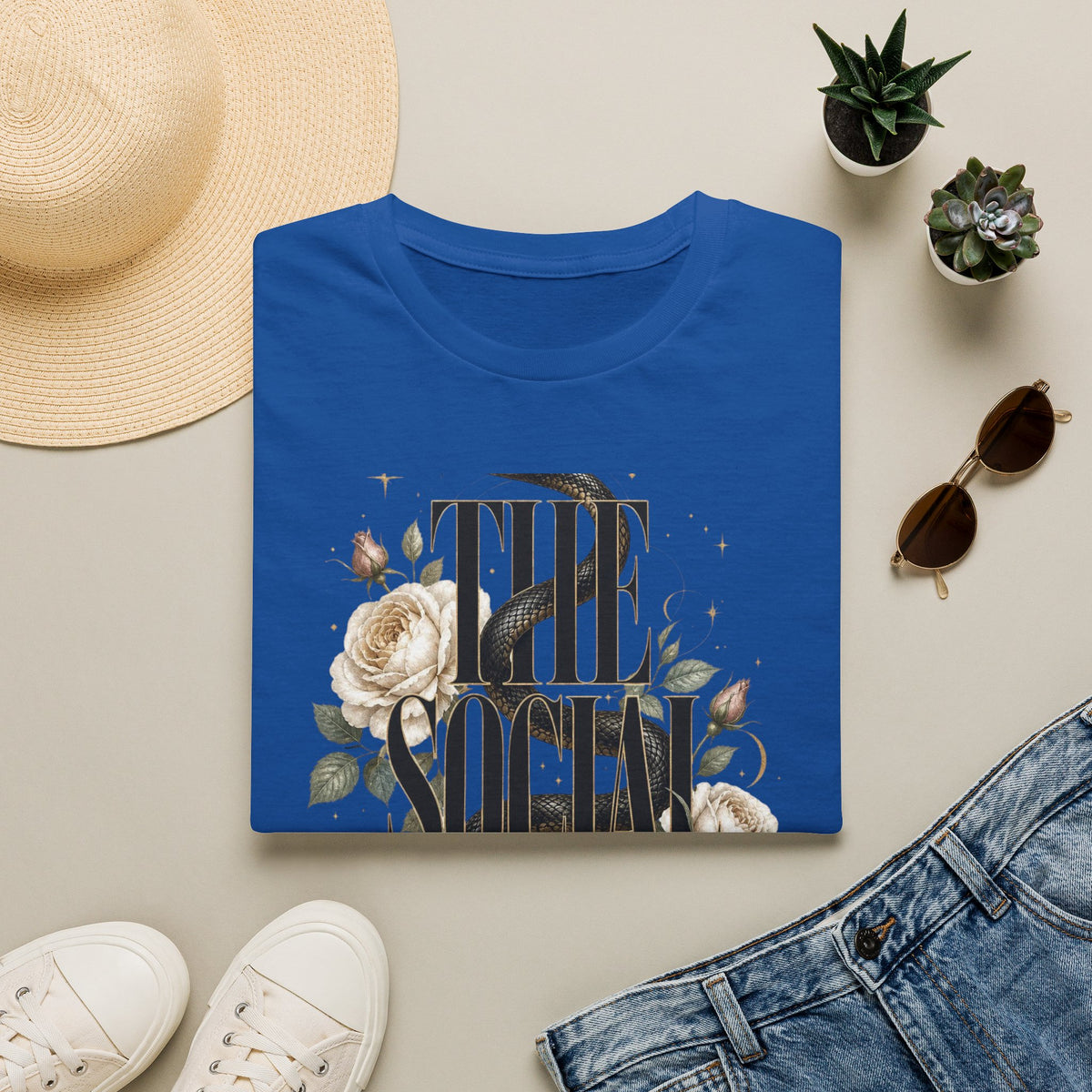 The Silents Floral Graphic T-Shirt